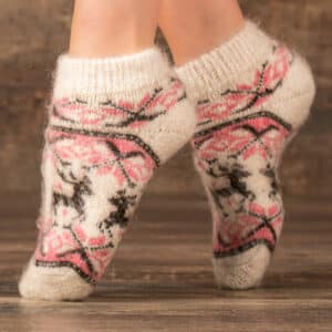 Goat Wool Sneaker Socks - Abdulina