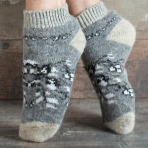 Wool Sneaker Socks - Babulya