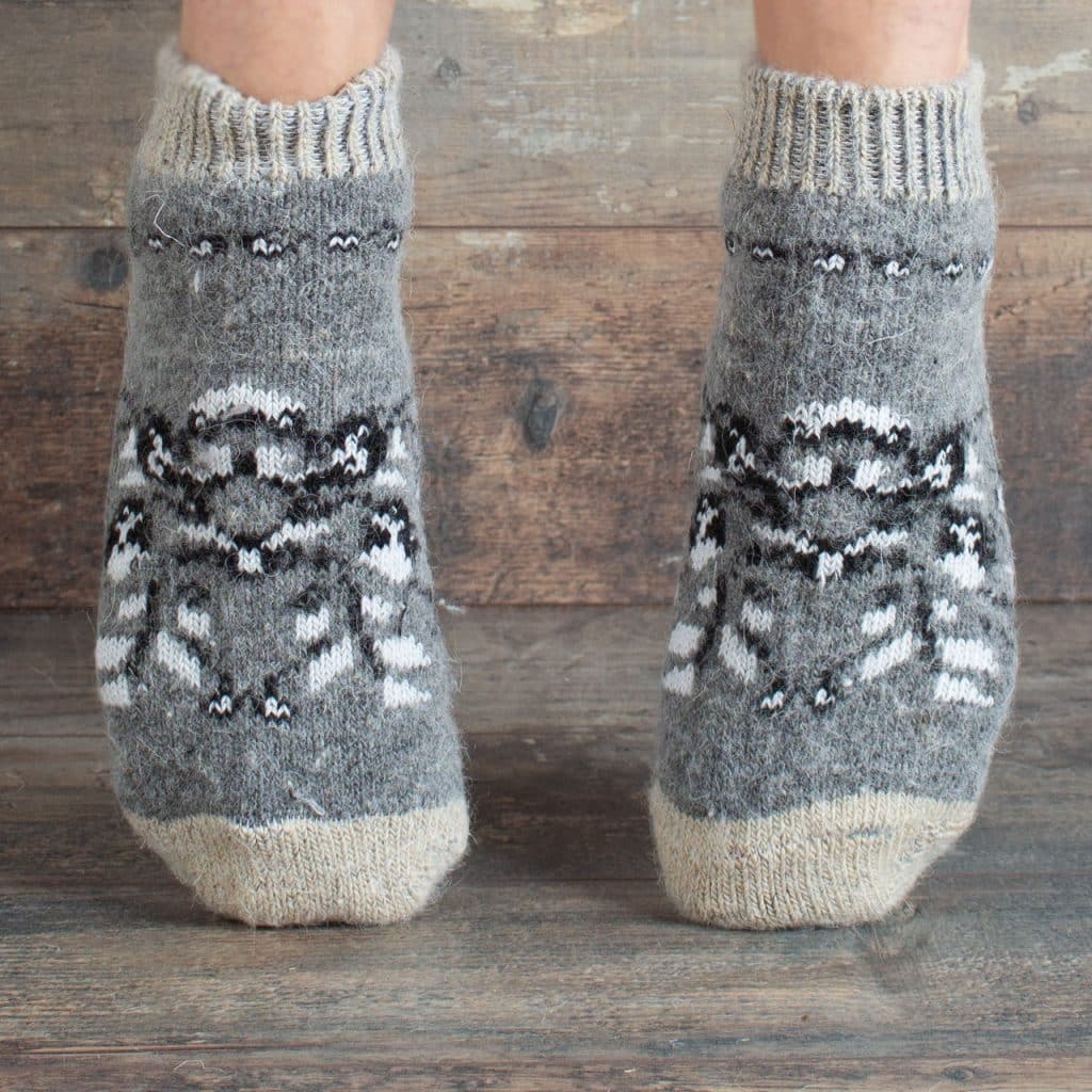 Wool Sneaker Socks - Babulya