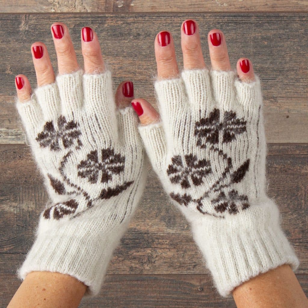 Wool Handwarmers - Blondinka