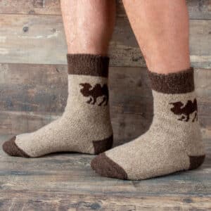 Wool Socks - Camel