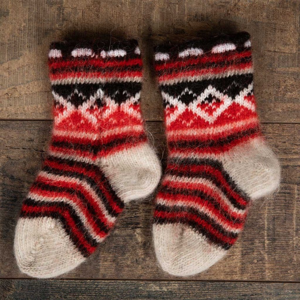 Goat wool kids socks - Dochka