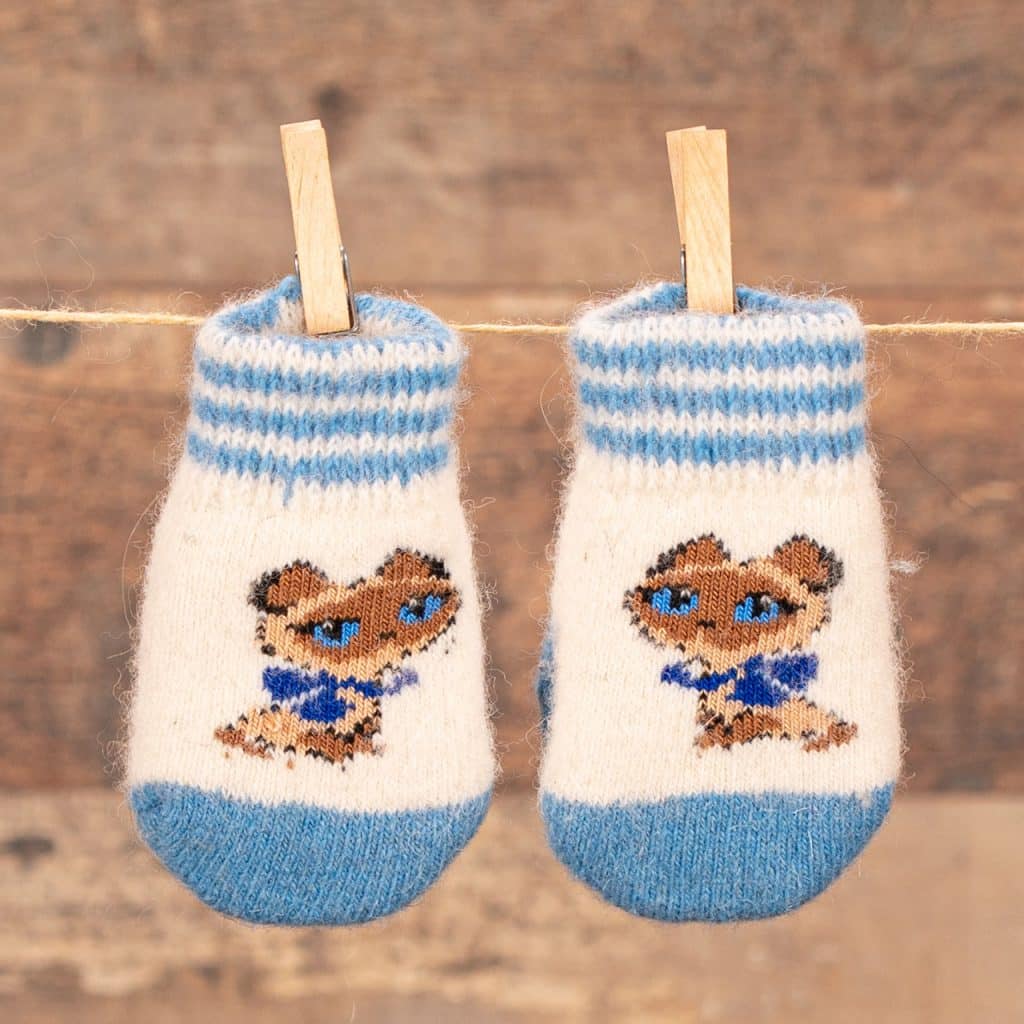 Wool Children's Mittens - Glazastik