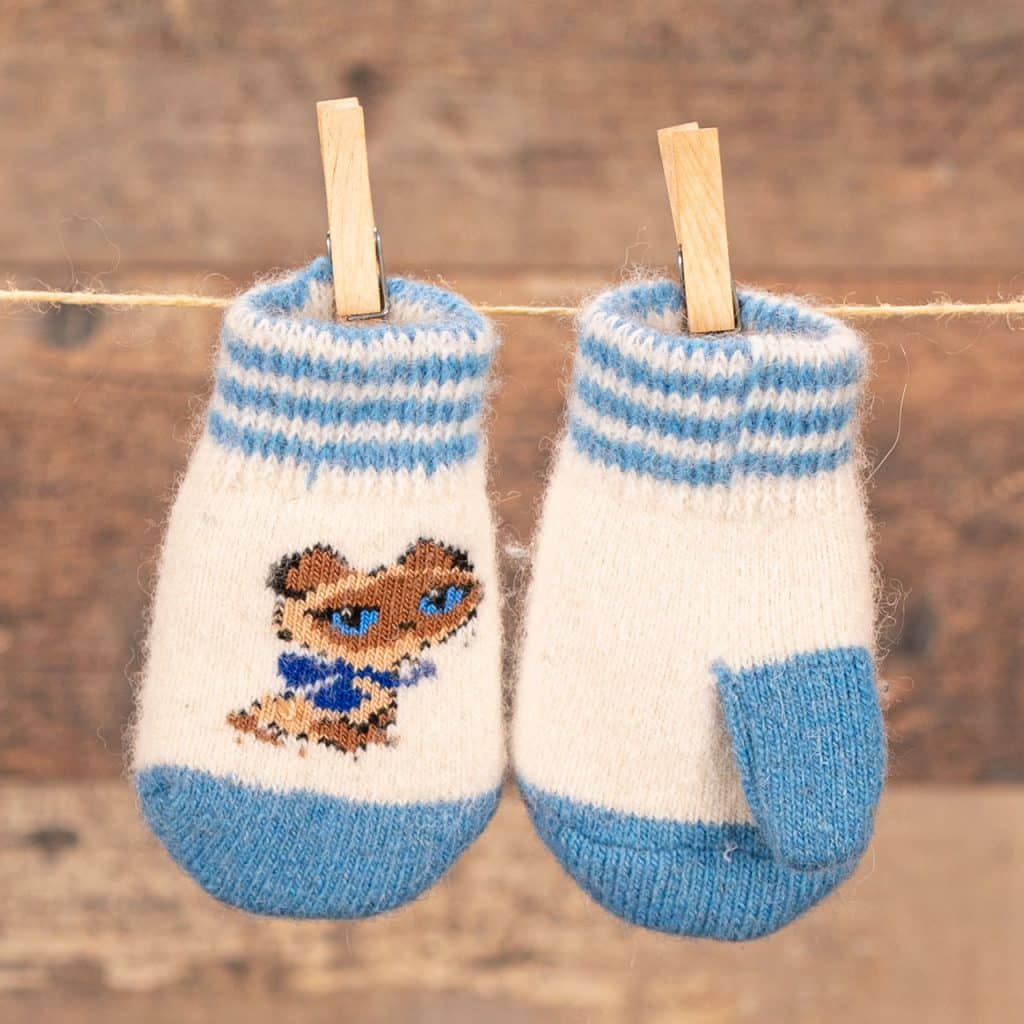 Wool Children's Mittens - Glazastik