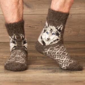 Goat Wool Socks - Husky