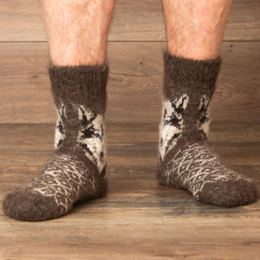 Goat Wool Socks - Husky
