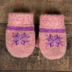 Wool Children's Mittens - Iskorka