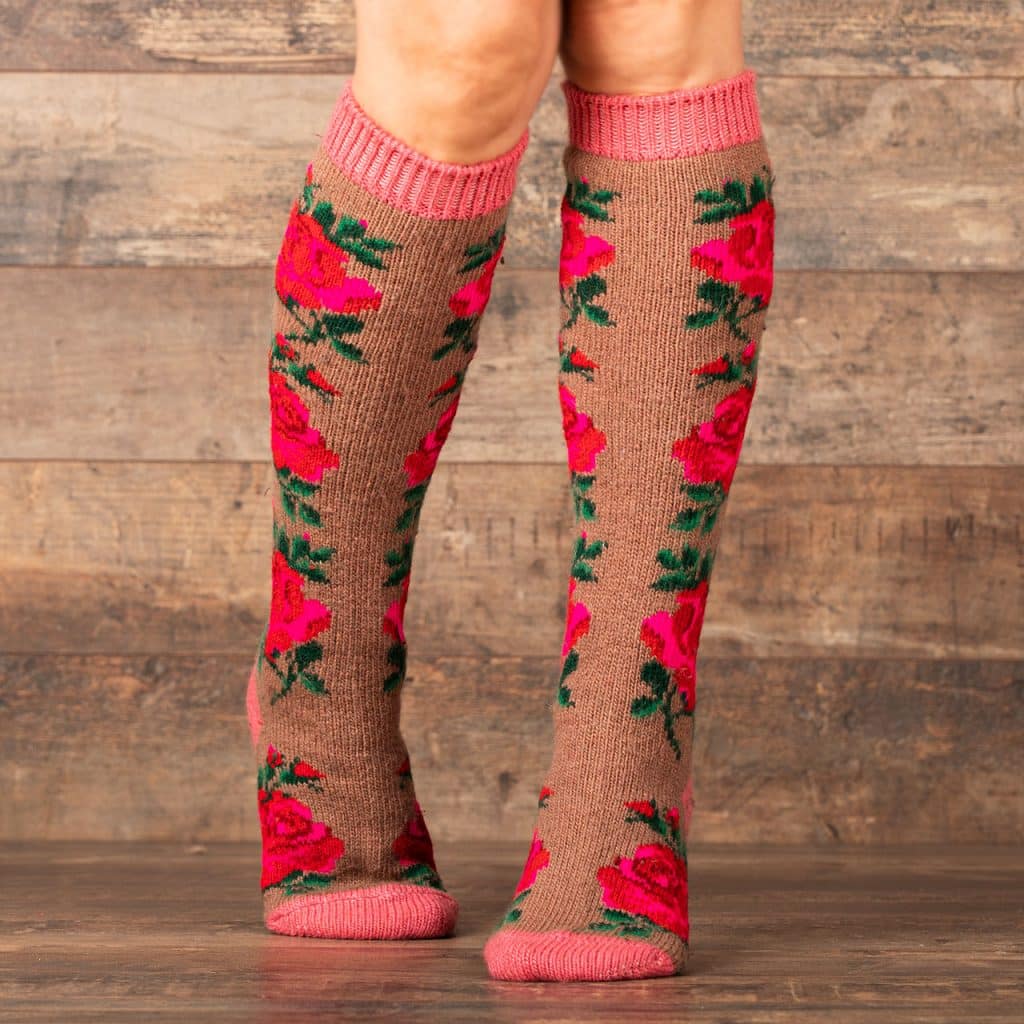 Wool Knee Socks - Kalinka