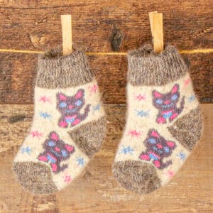 Wool Kids' Socks - Kisunchik