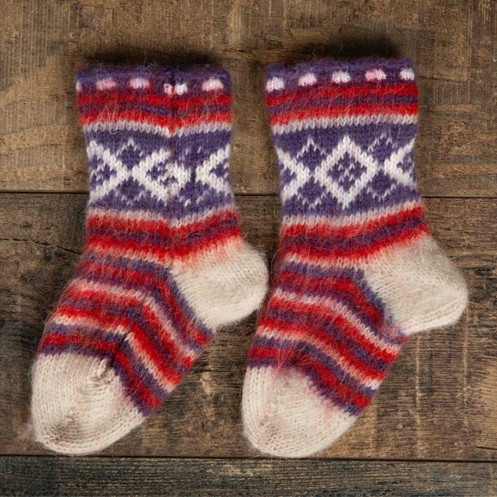 Goat wool Kids' Socks - Koloboka