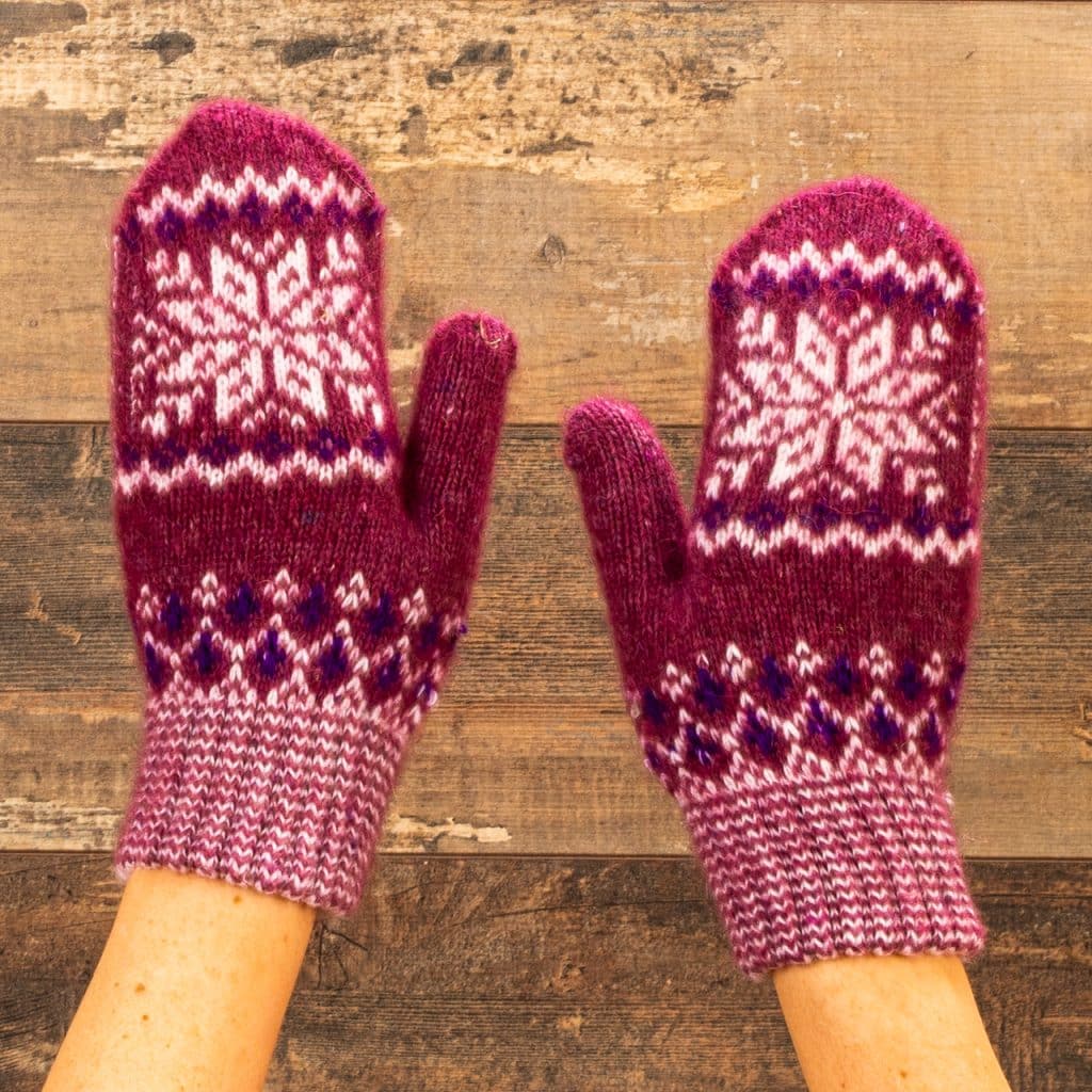 Wool Mittens - Koralevka