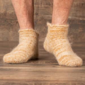 Goat Wool Sneaker Socks - Lesnik