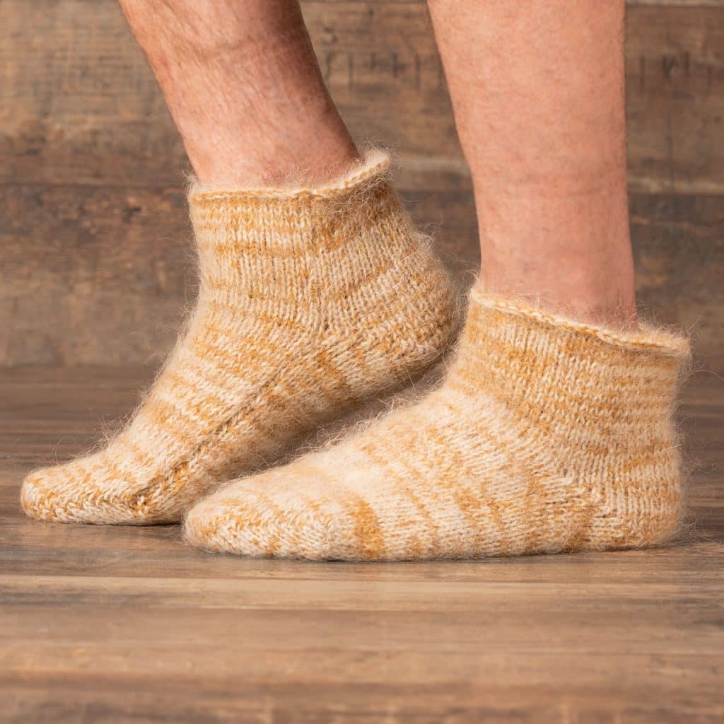 Goat Wool Sneaker Socks - Lesnik