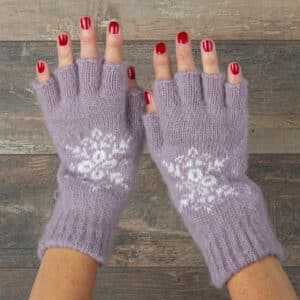 Wool Hand Warmers - Lilovaya