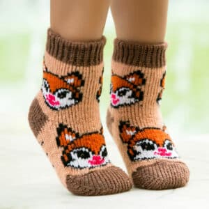 Wool Kids' Socks - Lisyonok