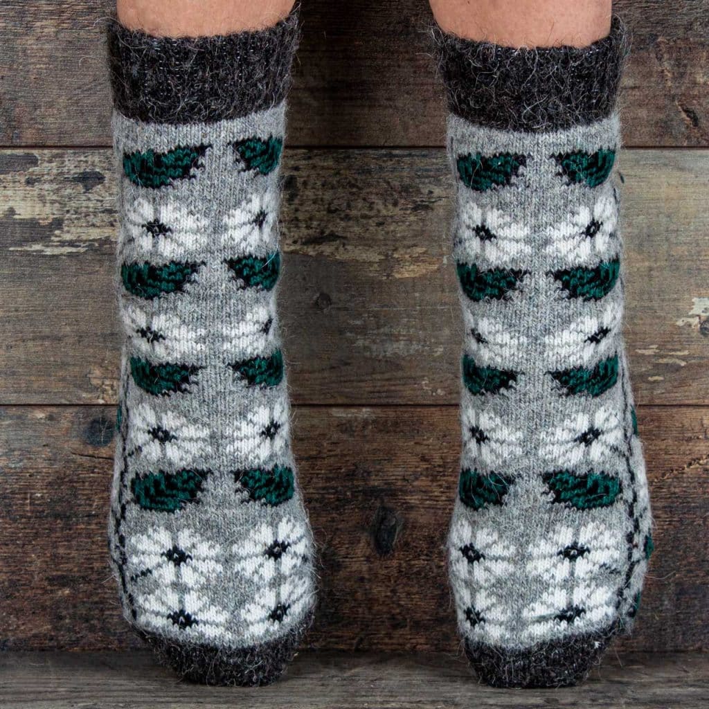 Wool Socks - Margaritka