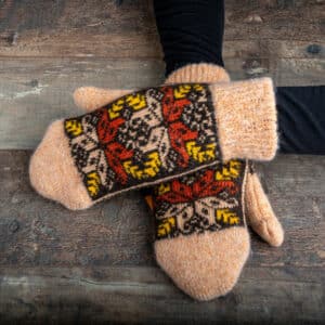 Wool Mittens - Maroma