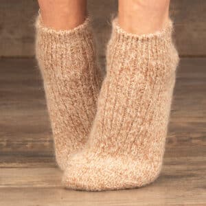 Goat Wool Sneaker Socks - Nasochek