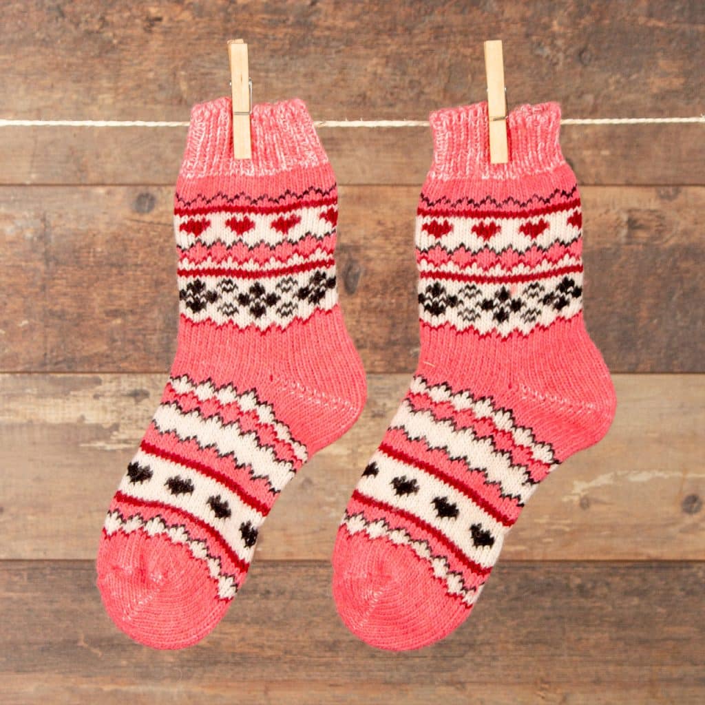 Wool Kids' Socks - Oktyabrenka