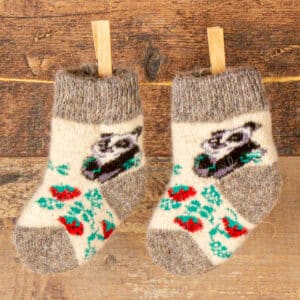 Wool Kids' Socks - Pandochka