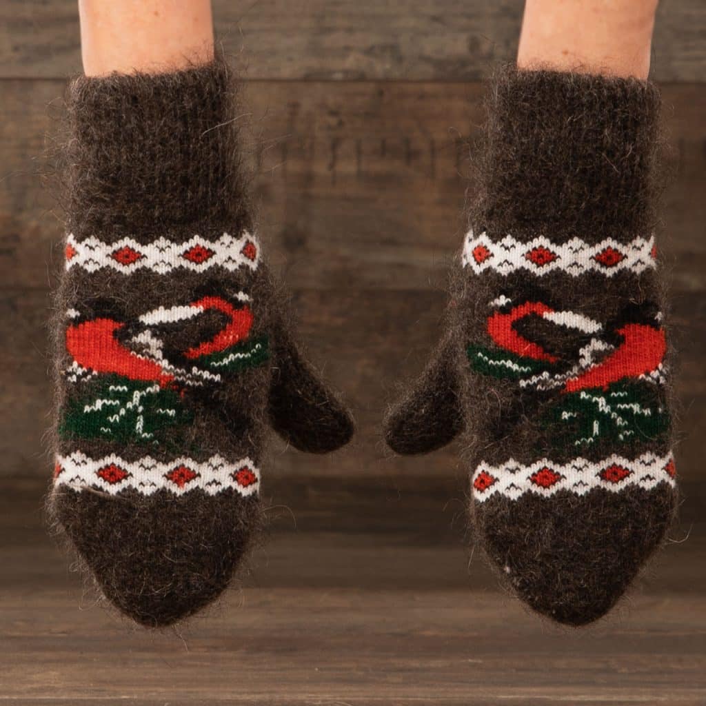 Goat Wool Mittens - Poeshkina