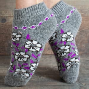 Wool Sneaker Socks - Polyanka