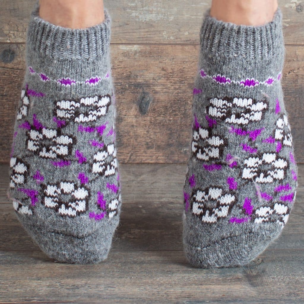 Wool Sneaker Socks - Polyanka