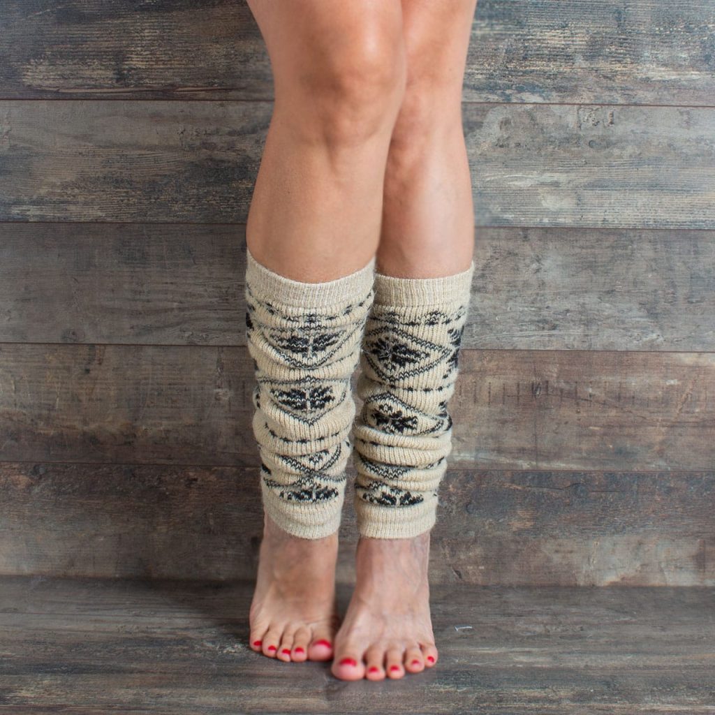 Wool Leg Warmers - Serina