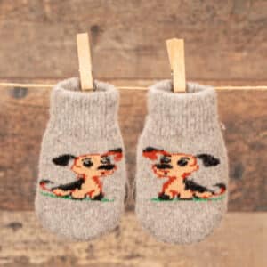 Wool Children's Mittens - Shenok