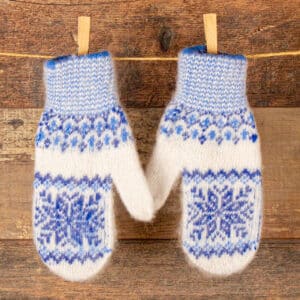 Wool Children's Mittens - Snegobaba