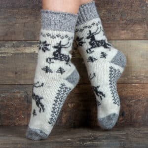 Wool Socks - Snegovinka