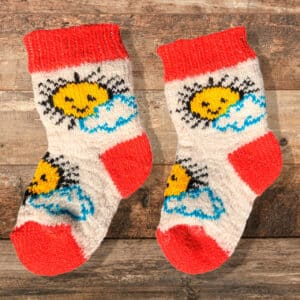 Wool Kids Socks - Solnishko