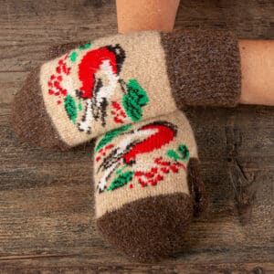 Wool Mittens - Stepanovka