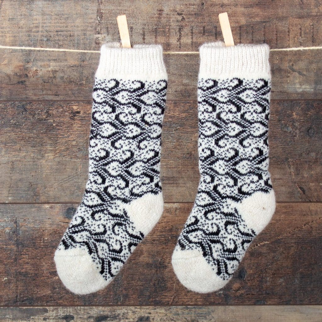 Wool Knee Socks - Tanechka