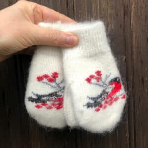 Wool Children's Mittens - Varakushka