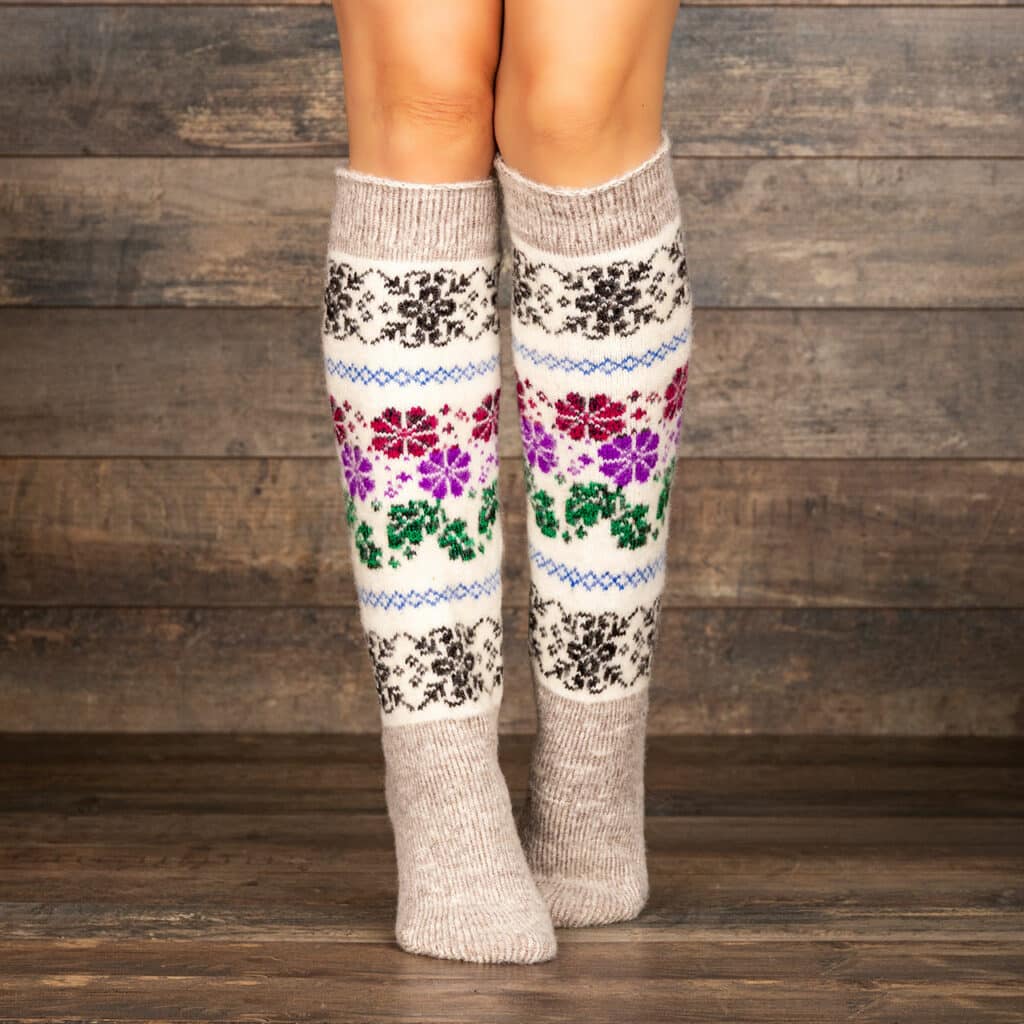 Wool knee socks - Kalimka