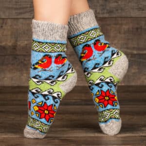 Wool socks - Lapochkina