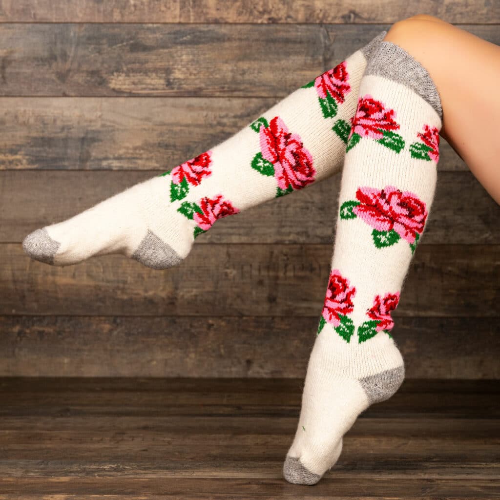 Wool knee socks - Nevesta