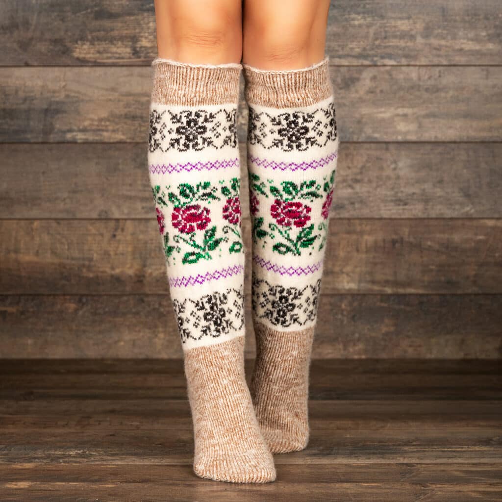 Wool knee socks - Umila