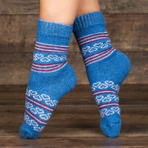 Wool socks - Golubaya