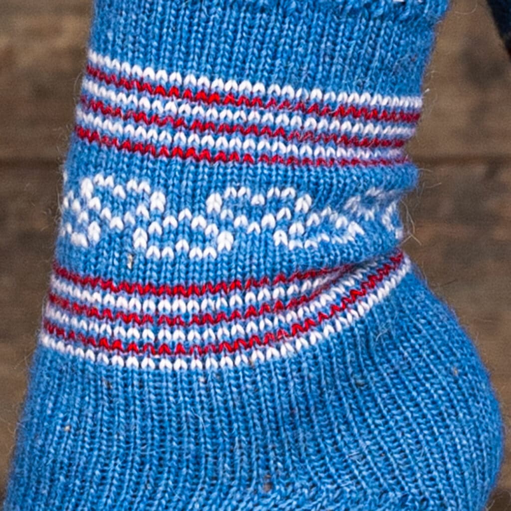 Wool socks - Golubaya