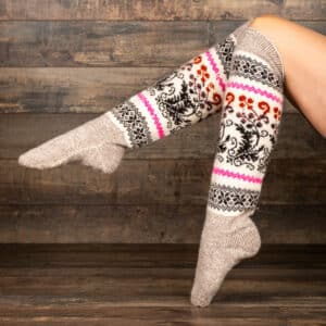 Wool knee socks - Kikimara