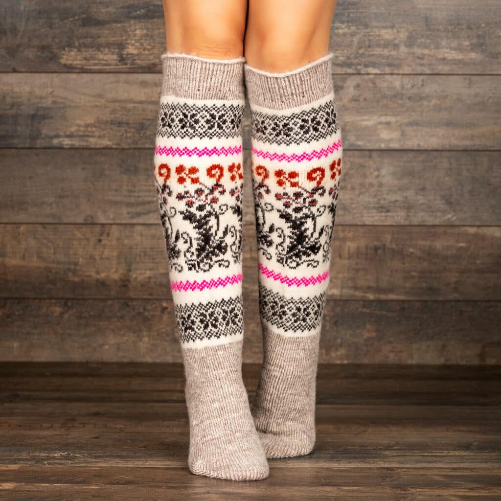 Wool knee socks - Kikimara