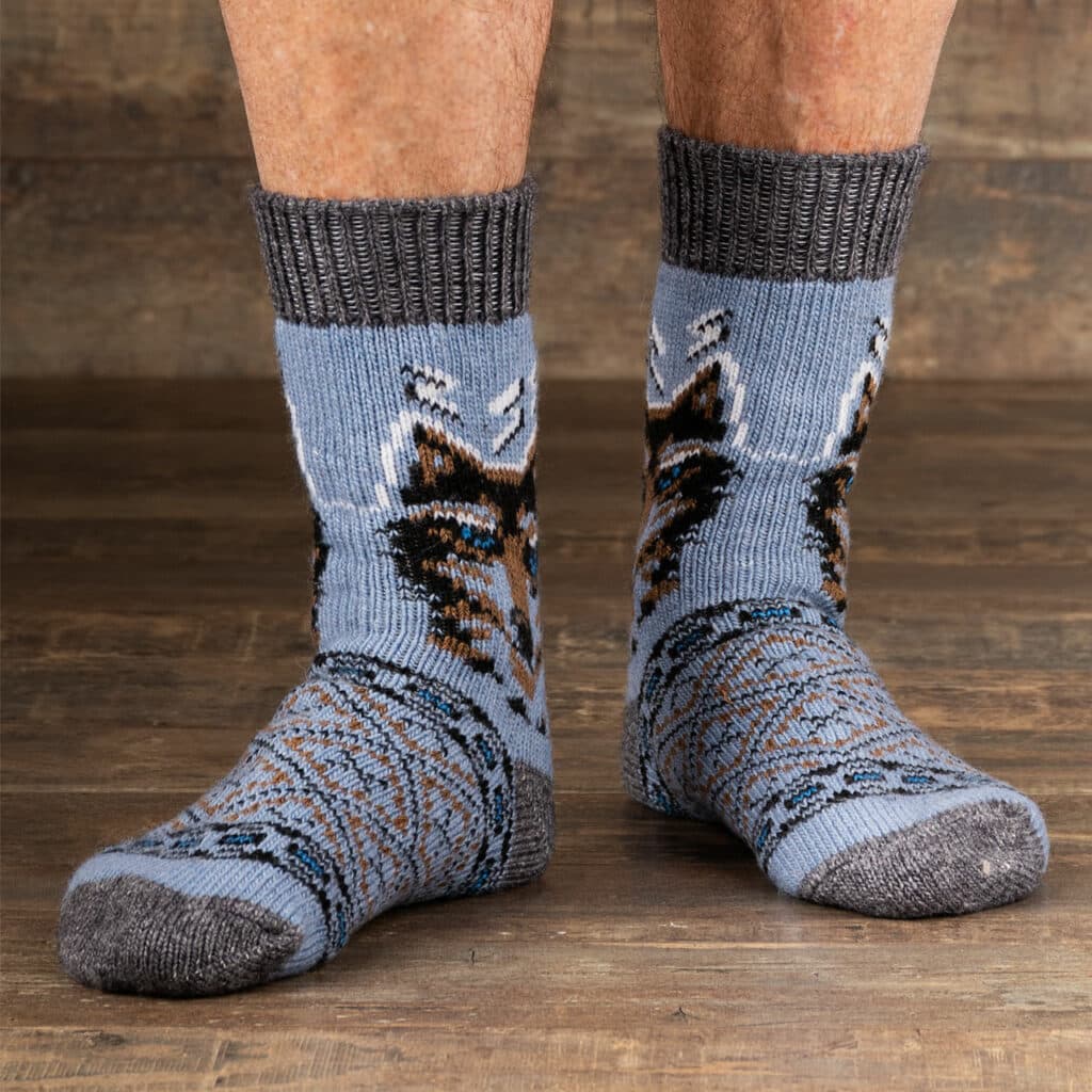 Wool socks - Volchij