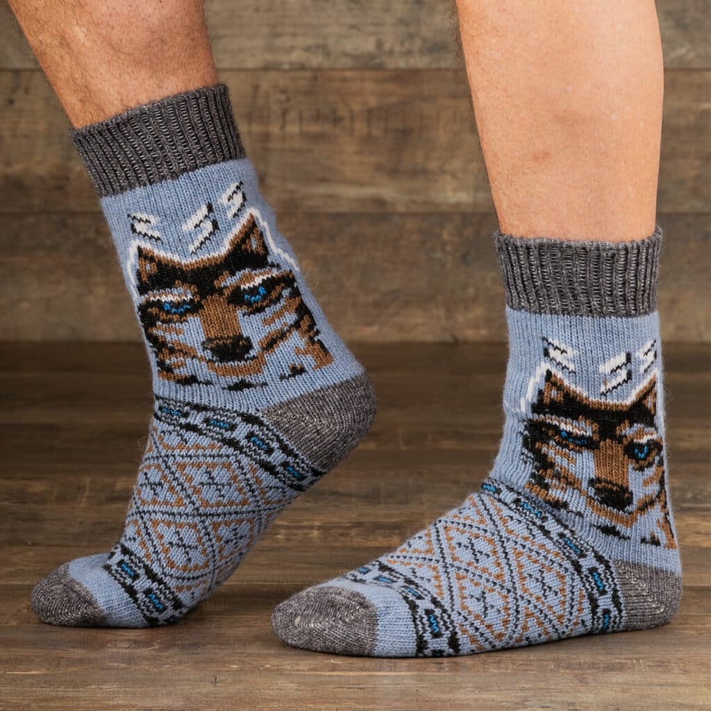 Wool socks - Volchij