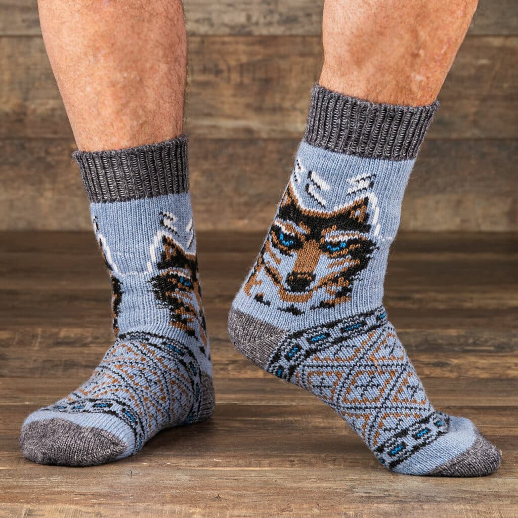 Wool socks - Volchij