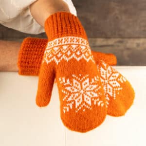 Wool mittens - Luchevaya