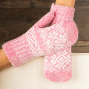 Wool mittens - Rozanka