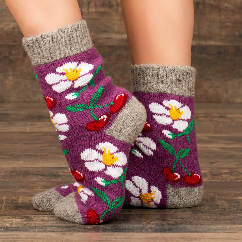 Wool socks - Jagodnaya