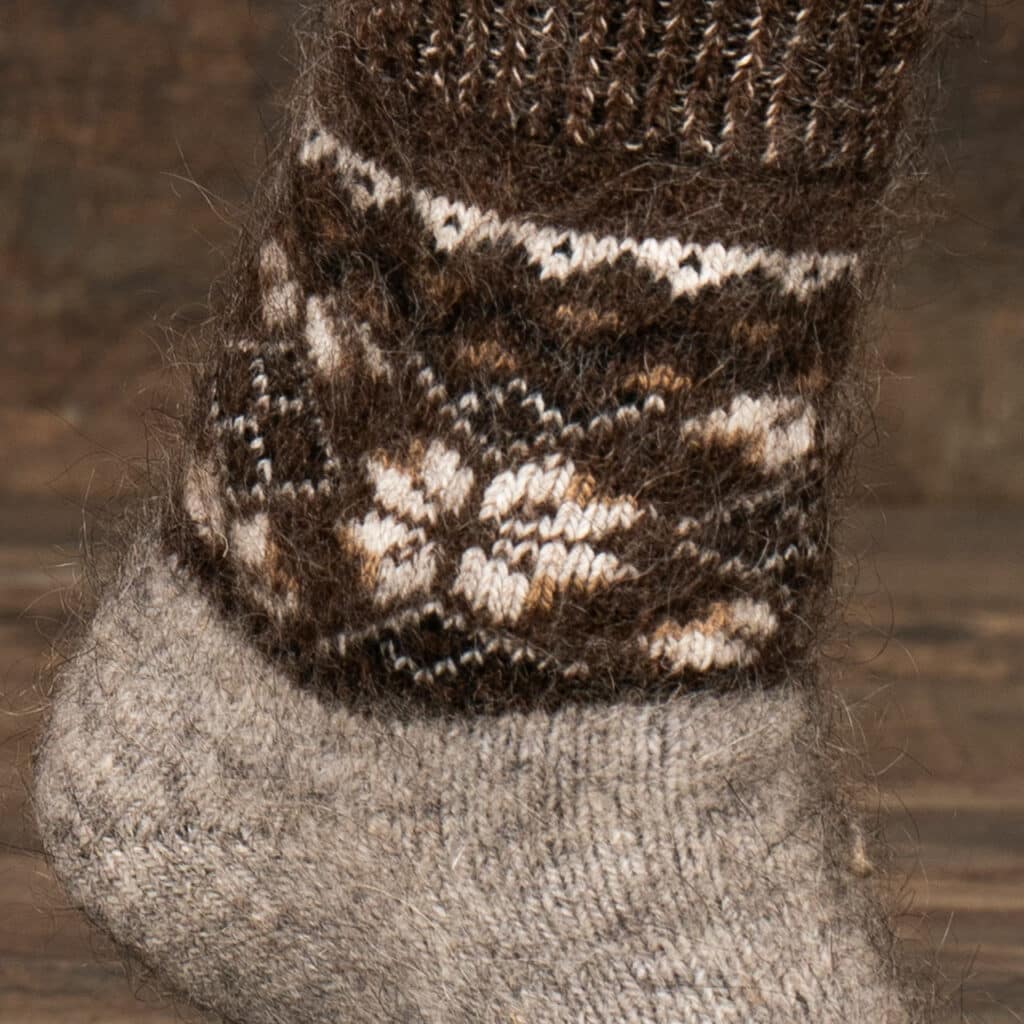 Goat wool socks - Loktev